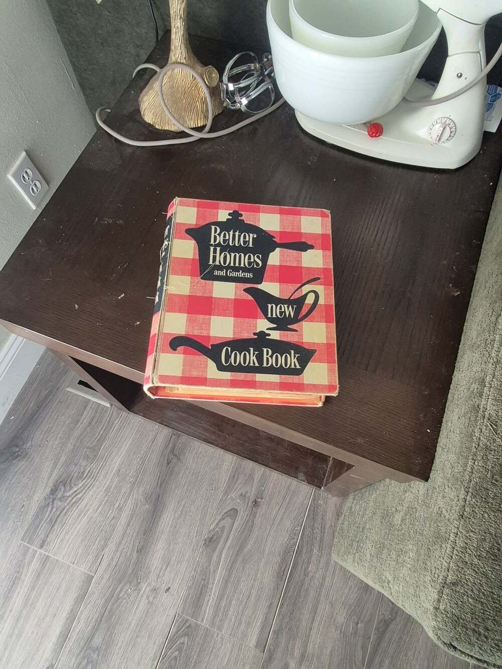 Better Homes and Gardens New Cook Book 1953 Vintage Red Checkered